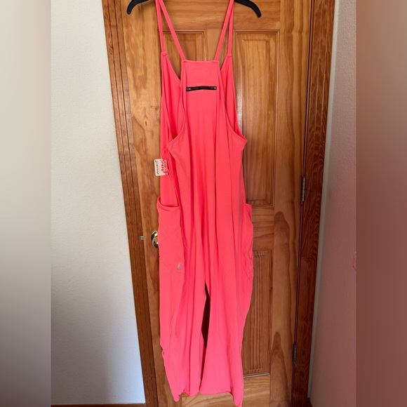NWT Free People Hotshot Onesie Hot Watermelon Size XL - Picture 7 of 7